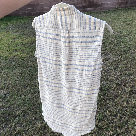 NWT Rachel Comey Bosa Shirt in Faded Stripe - Picture 10 of 16
